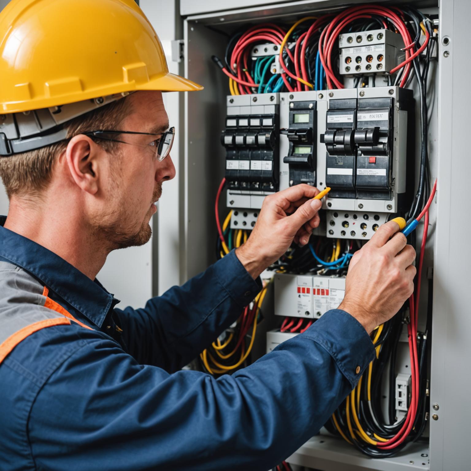 Electrical panel work