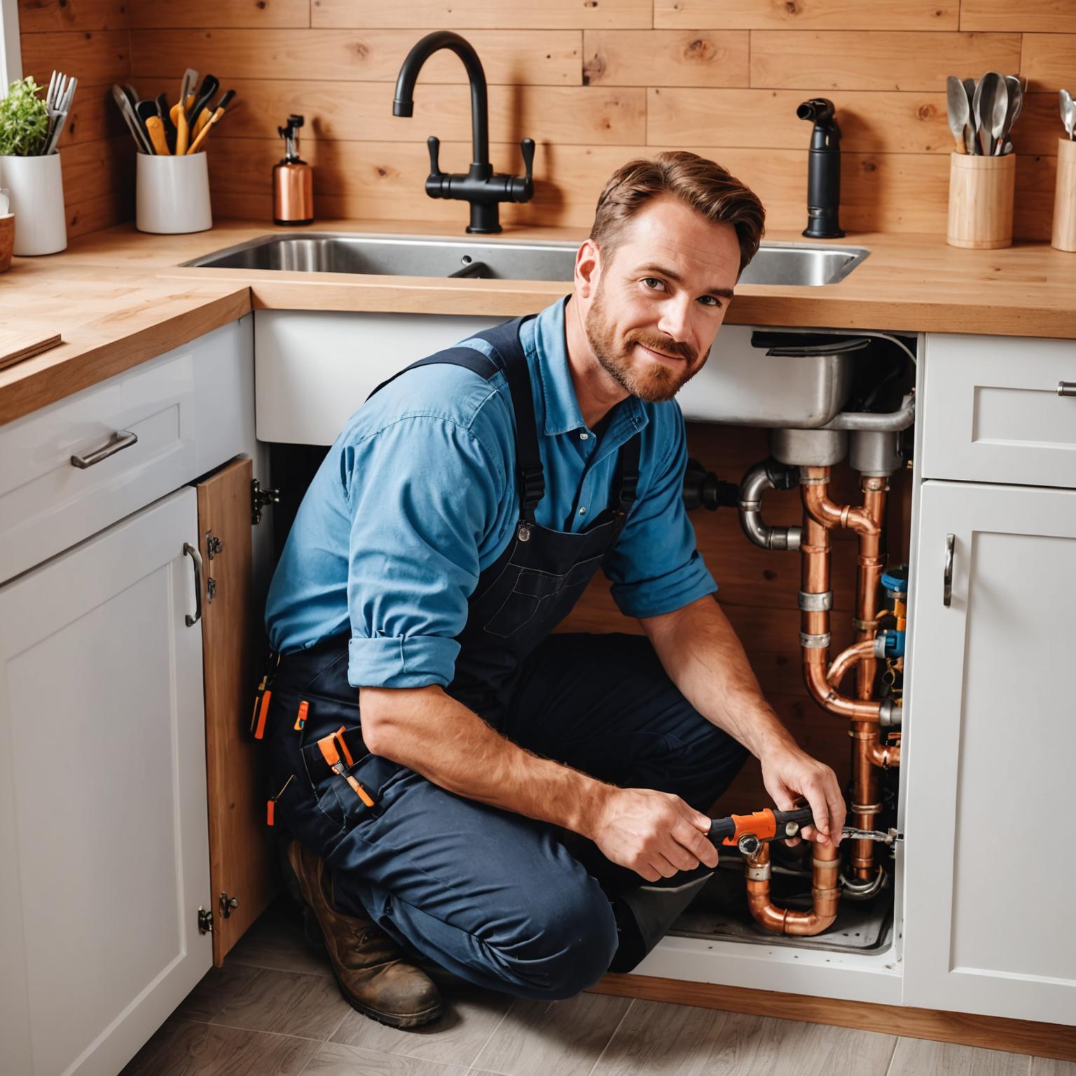 Plumbing repair work