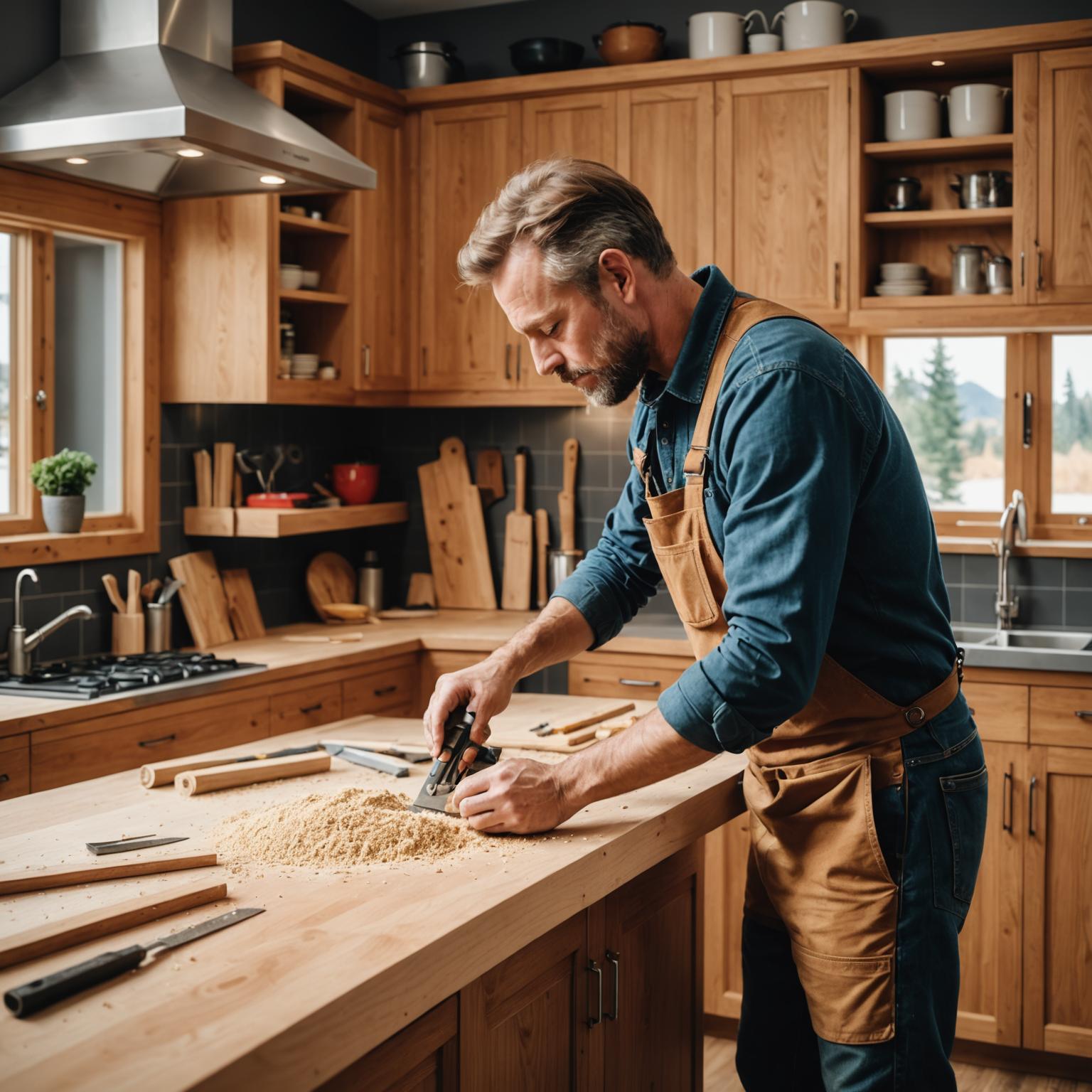 Custom carpentry work